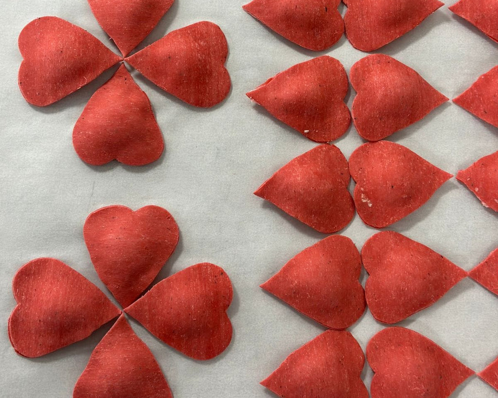 Ravioli heart-shaped Ricotta & Spinach